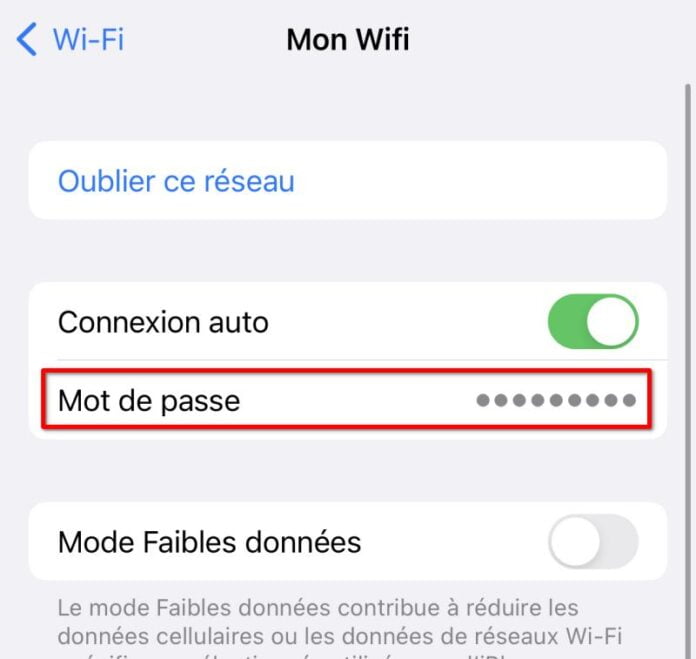 Comment Afficher Les Mots De Passe Wifi Enregistr S Sur Un Iphone Ou Un