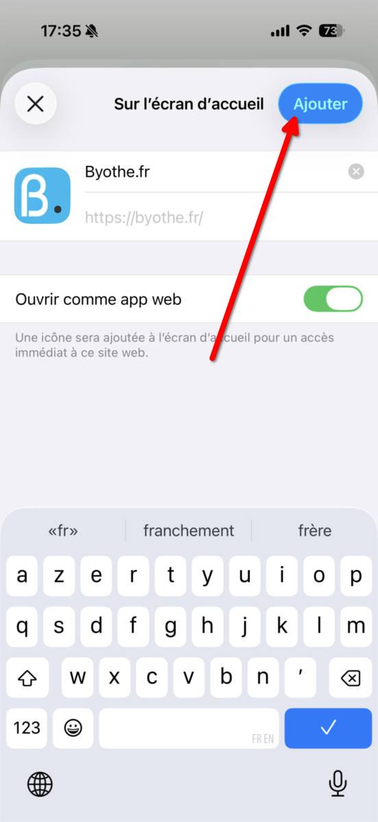 raccourci site iphone 5 | Créer un accès rapide à un site web sur son iPhone