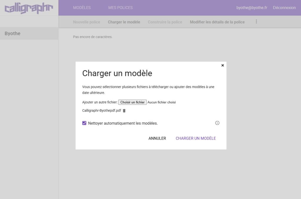 calligraphr telecharger charger modele | Créer facilement une police de caractère avec sa propre écriture : Calligraphr