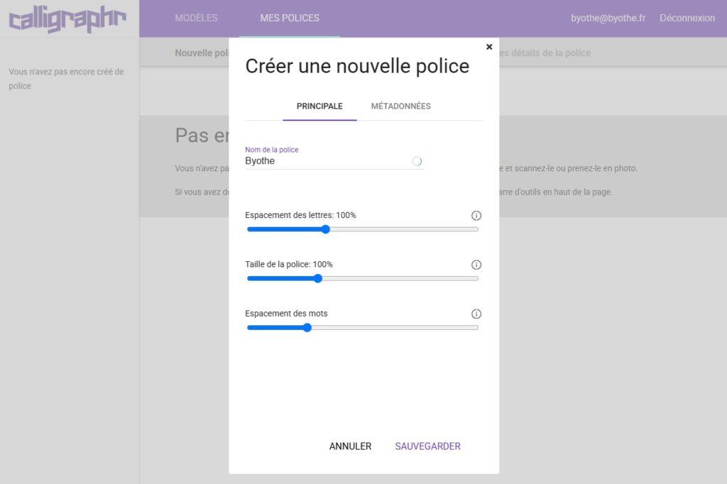 calligraphr telecharger creer police | Créer facilement une police de caractère avec sa propre écriture : Calligraphr