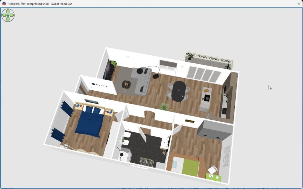 sweet home 3d vue3d | Sweet Home 3D : réalisez vos propres plans et aménagements