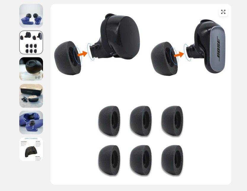 Les écouteurs intra-auriculaires ne sont pas votre fort ? Essayez les embouts en mousse de Comply Foam ! 3 Comply Foam - Emnours en mousse