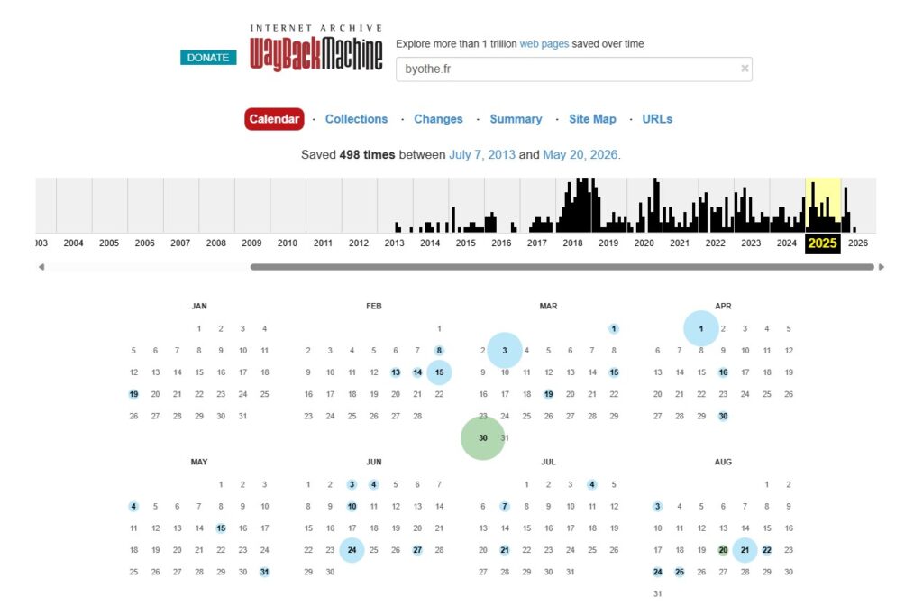 Wayback Machine : la machine à remonter le temps des sites Internet 4 wayback machine resultats recherche | Wayback Machine : la machine à remonter le temps des sites Internet