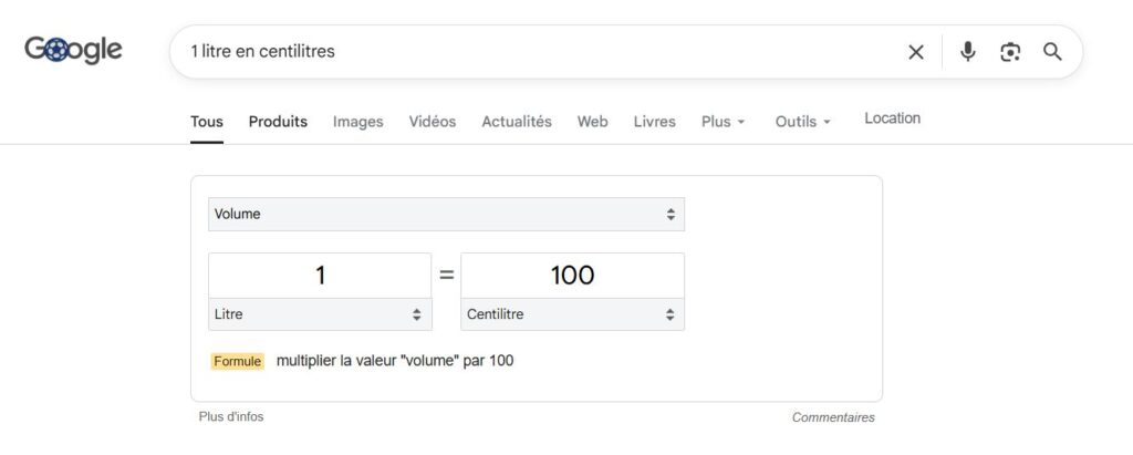 Astuce : Utiliser Google pour convertir des unités ou des devises