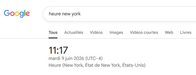 google heure | Astuce : Utiliser Google pour convertir des unités ou des devises