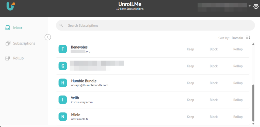 unroll me scan boite | Faites le ménage dans les abonnements de votre boite mail avec Unroll.Me