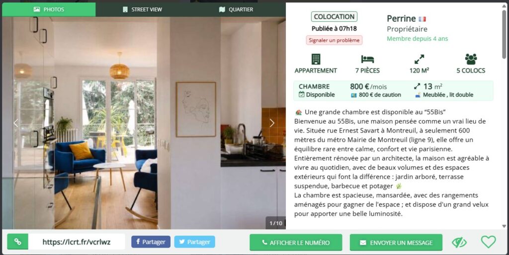 Vous cherchez une colocation ? Il y a un site pour ça : La Carte des Colocs. 2 la carte des colocs annonce | Vous cherchez une colocation ? Il y a un site pour ça : La Carte des Colocs.