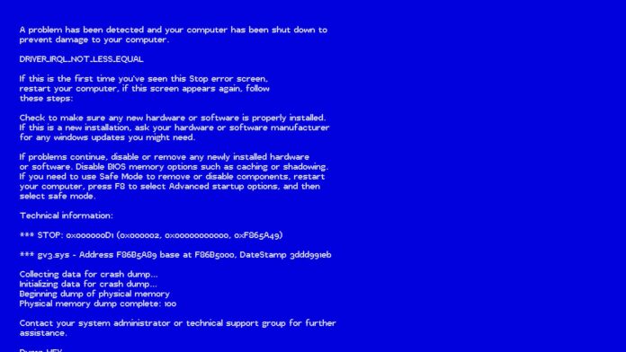 happy-hour-virus-bsod Happy Hour Virus : l’écran bleu (factice) qui sonne la fin de journée