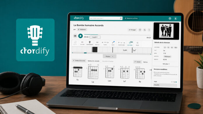 Chordify : une bibliothèque d’accords gigantesque pour jouer vos chansons préférées