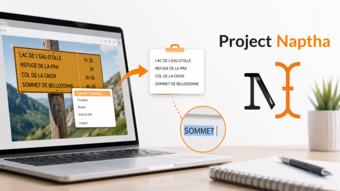 Project Naptha : copiez enfin le texte d’une image directement dans votre navigateur