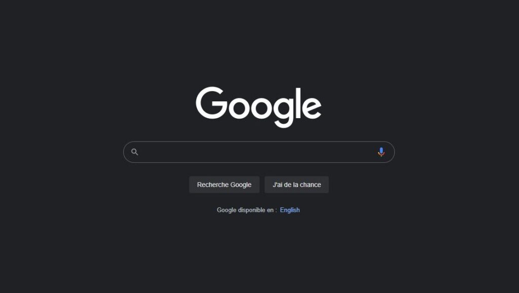 2021 : la page d’accueil passe aussi du côté obscur