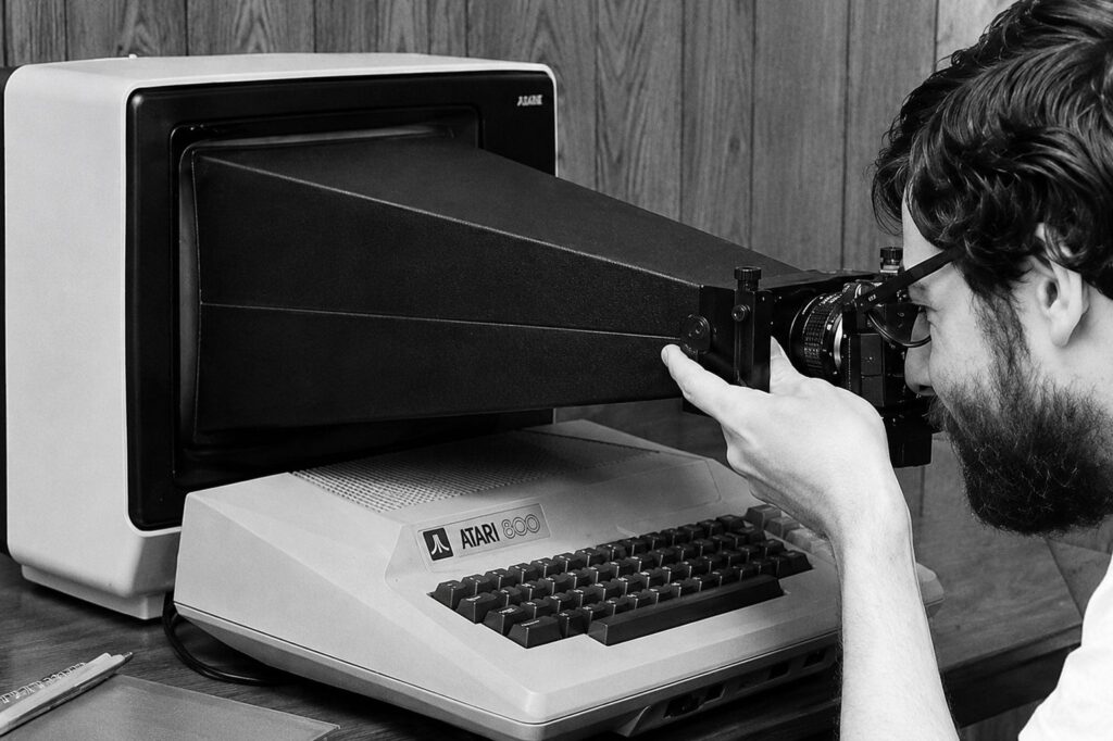 Une capture d’écran en 1983, quand le screenshot se faisait à l’appareil photo 1 capture ecran 1983 | Une capture d’écran en 1983, quand le screenshot se faisait à l’appareil photo