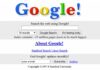 L'évolution de la page d'accueil de Google depuis 1998