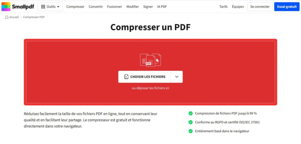 SmallPDF : une boîte à outils en ligne pour créer, modifier et gérer vos PDF