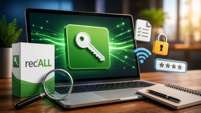 recALL : Retrouver les clés de ses logiciels et ses mots de passe sur Windows