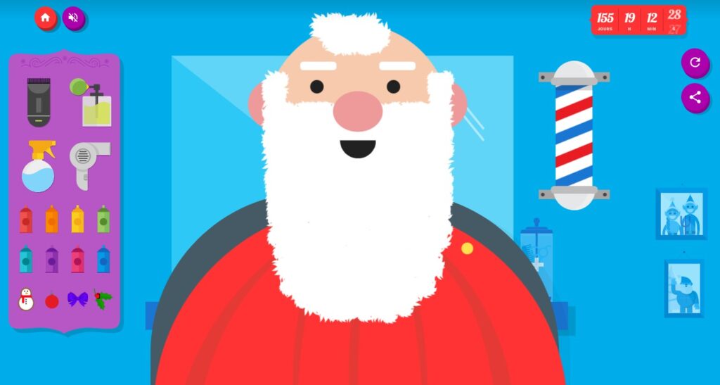 Selfie du Père Noël