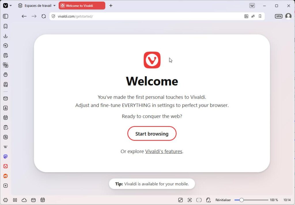 Vivaldi : le navigateur web ultra-personnalisable qui veut remplacer Chrome 2 Navigateur Vivaldi