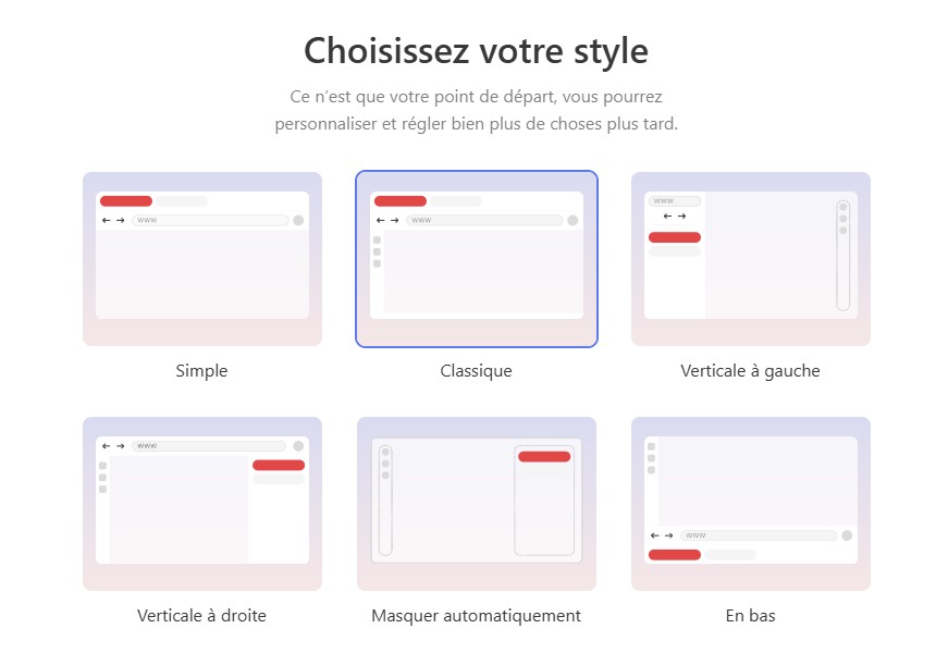 Vivaldi : le navigateur web ultra-personnalisable qui veut remplacer Chrome 1 vivaldi choix du style | Vivaldi : le navigateur web ultra-personnalisable qui veut remplacer Chrome