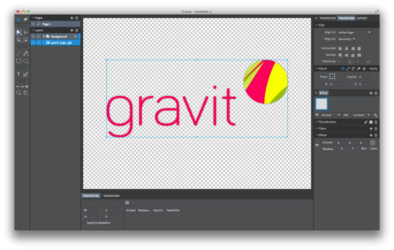 Gravit Designer, alternative à Illustrator gratuite et en ligne