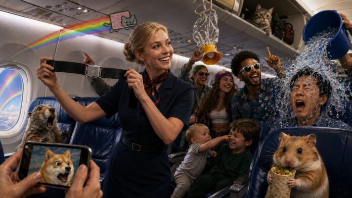 Quand Delta Airlines transformait sa vidéo de sécurité en best-of d’Internet