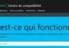 Vérifier la compatibilité d’un jeu, programme ou matériel avec Windows 10 centre-de-compatibilité-microsoft