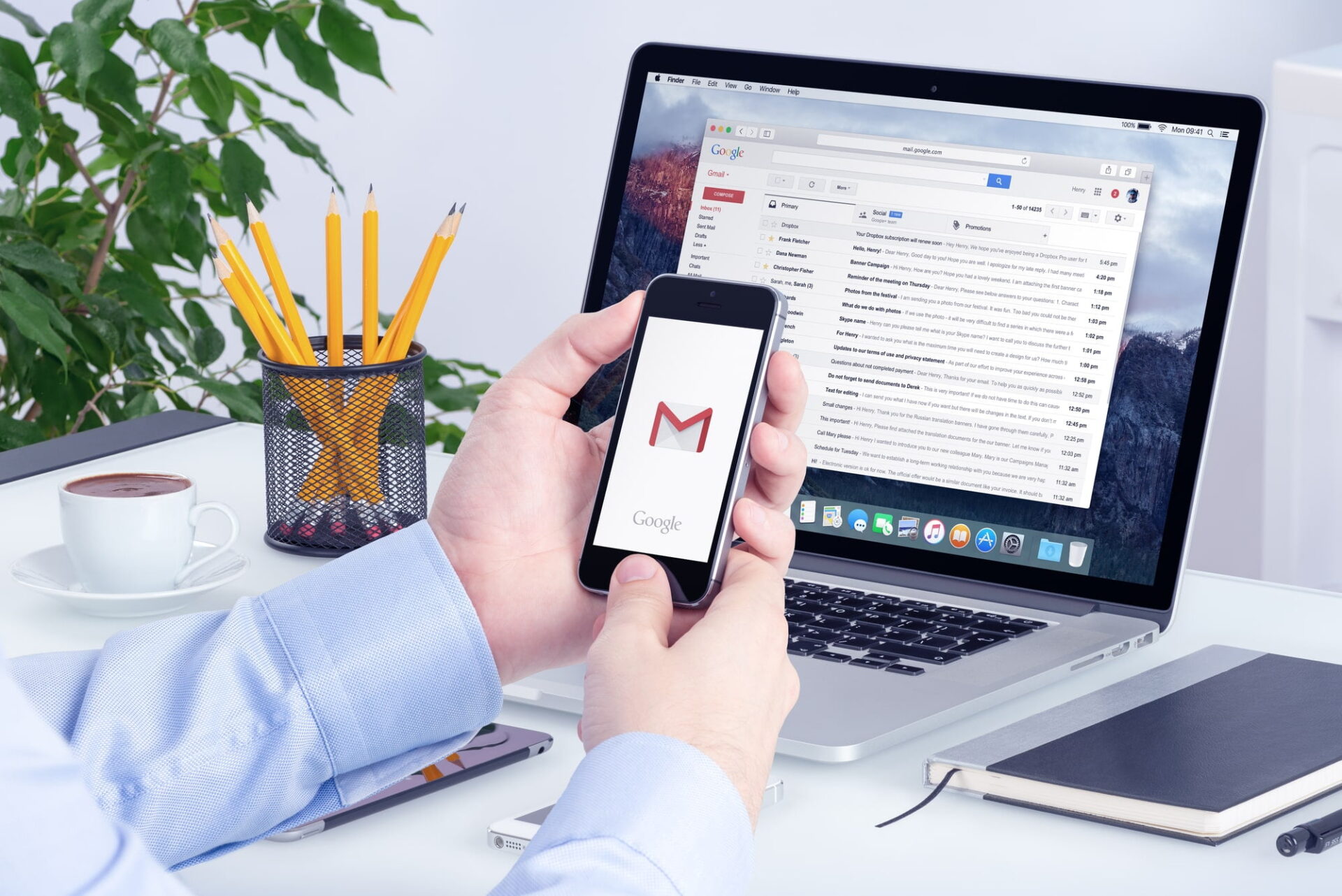 Gmail web - Gmail mobile
