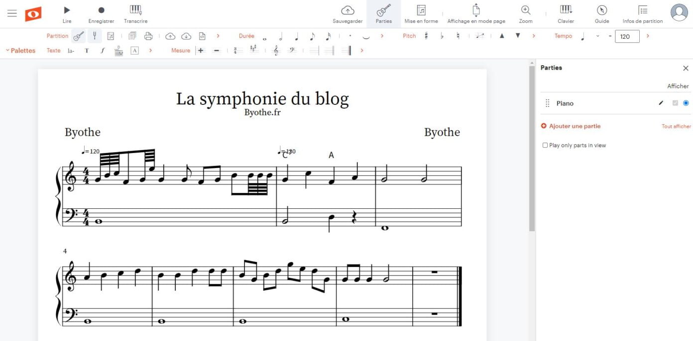 Découvrez NoteFlight un éditeur de partitions en ligne gratuit