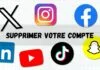 Comment supprimer son compte sur les principaux réseaux sociaux Supprimer un compte sur les principaux réseaux sociaux