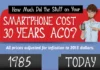 Infographie : quel aurait été le coût en 1985 de tous les appareils que votre smartphone remplace ? cout-appareils-smartphone