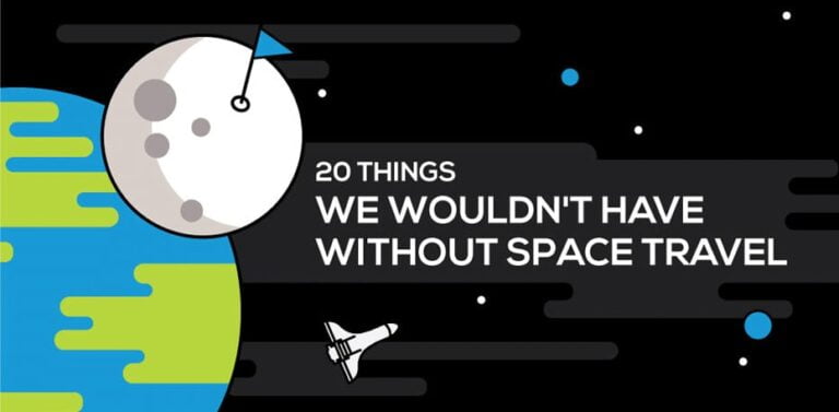 Infographie : 20 choses du quotidien qui n’existeraient pas sans la conquête spatiale