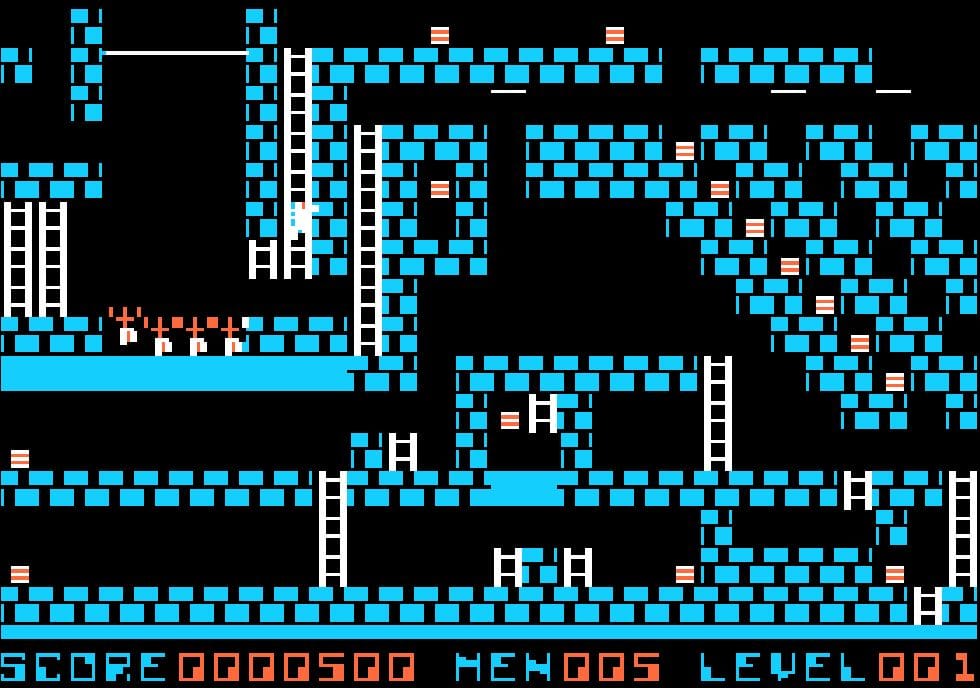 championship lode runner | Des centaines de jeux pour Apple II jouables dans votre navigateur
