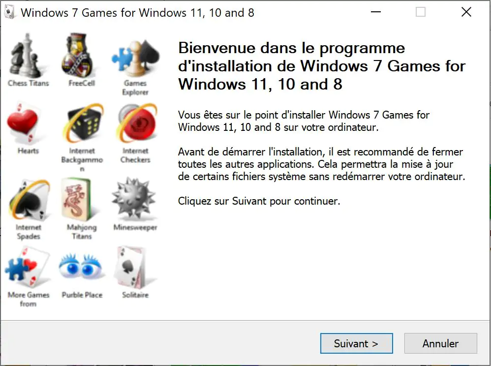 Comment retrouver les jeux classiques de Windows 7 sur Windows 10 et Windows 11 ?