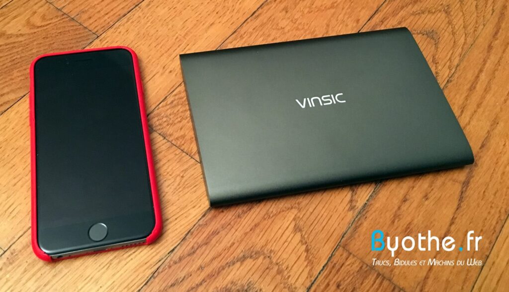 batterie vinsic 9 | Test de la batterie externe 15000 mAh de Vinsic