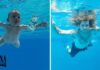 L’image du jour : Le bébé de la pochette de Nevermind de Nirvana 25 ans après
