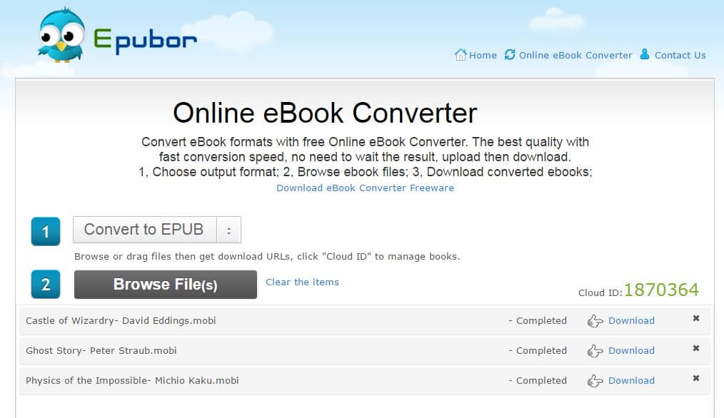 online-ebook-converter