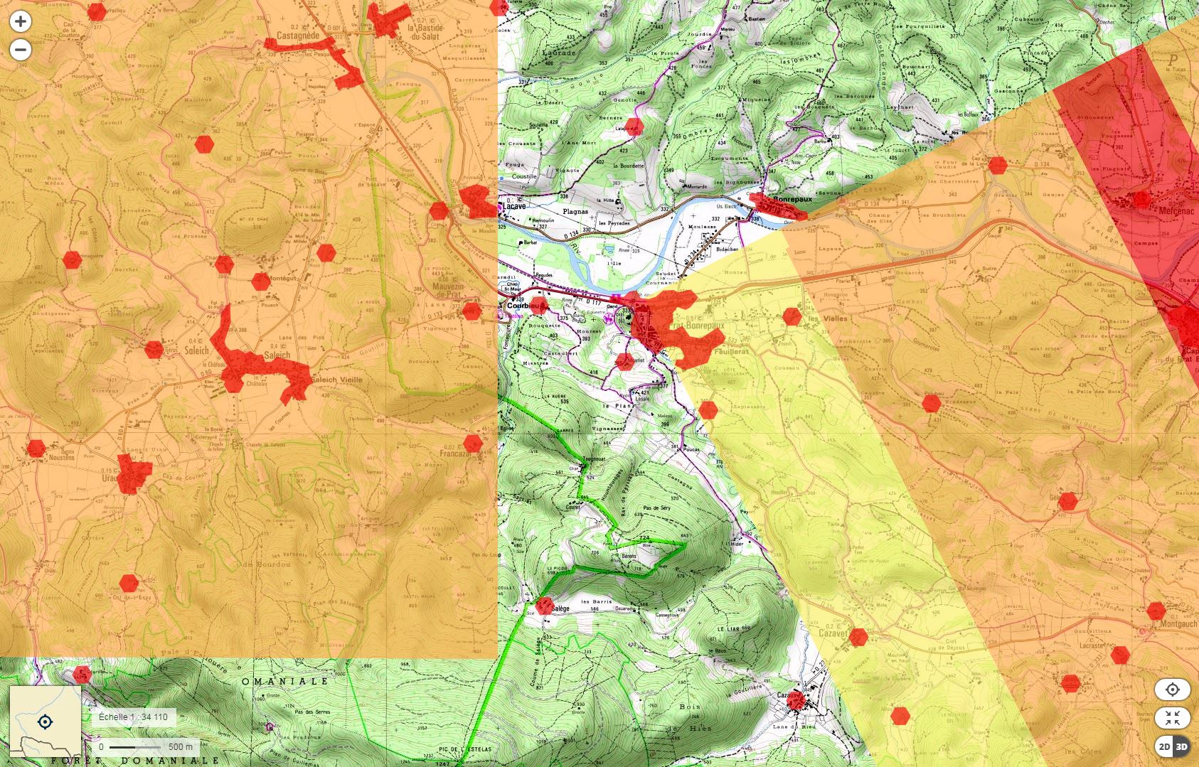 geoportaille ign drone home | L'Etat vient de mettre en ligne une carte interactive des zones interdites aux drones de loisir