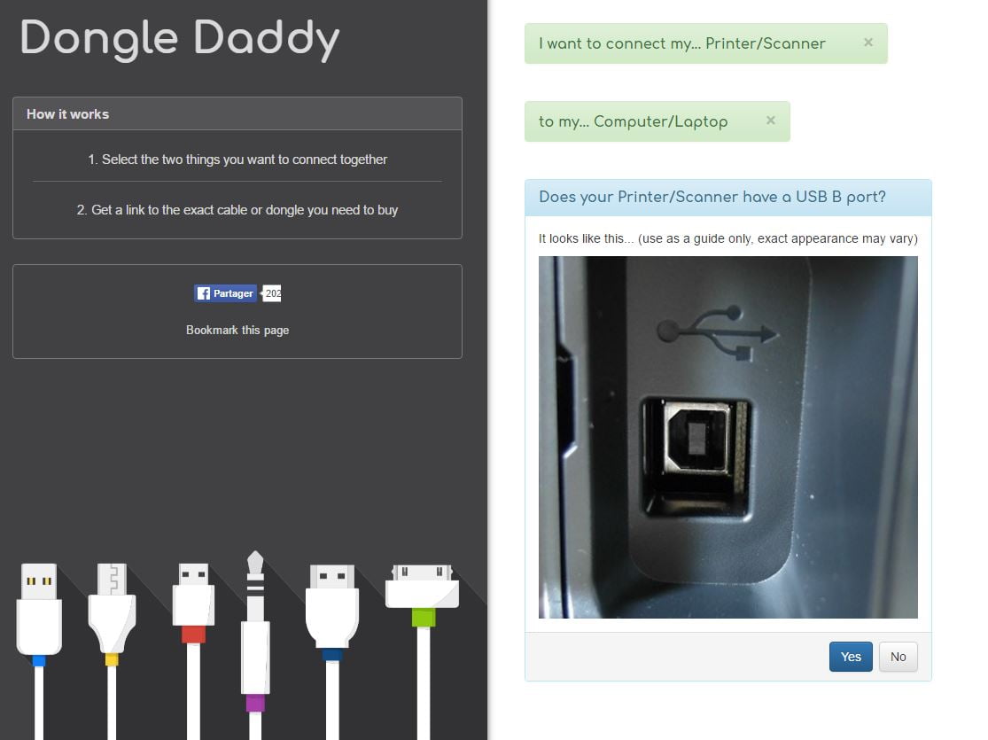 dongle daddy printer | Dongle Daddy : trouvez les bons câbles pour connecter deux appareils !