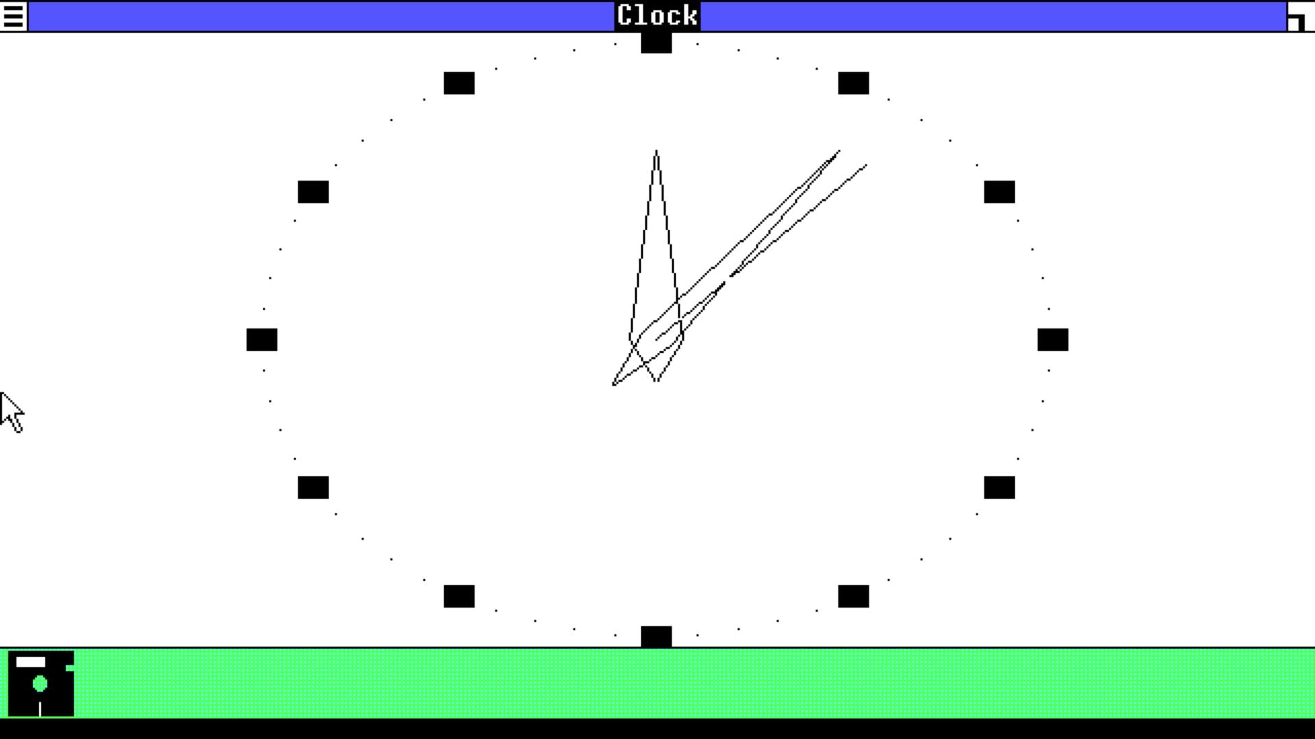 windows 101 clock | Retrouvez ou découvrez Windows 1.01 (1985) dans votre navigateur web !