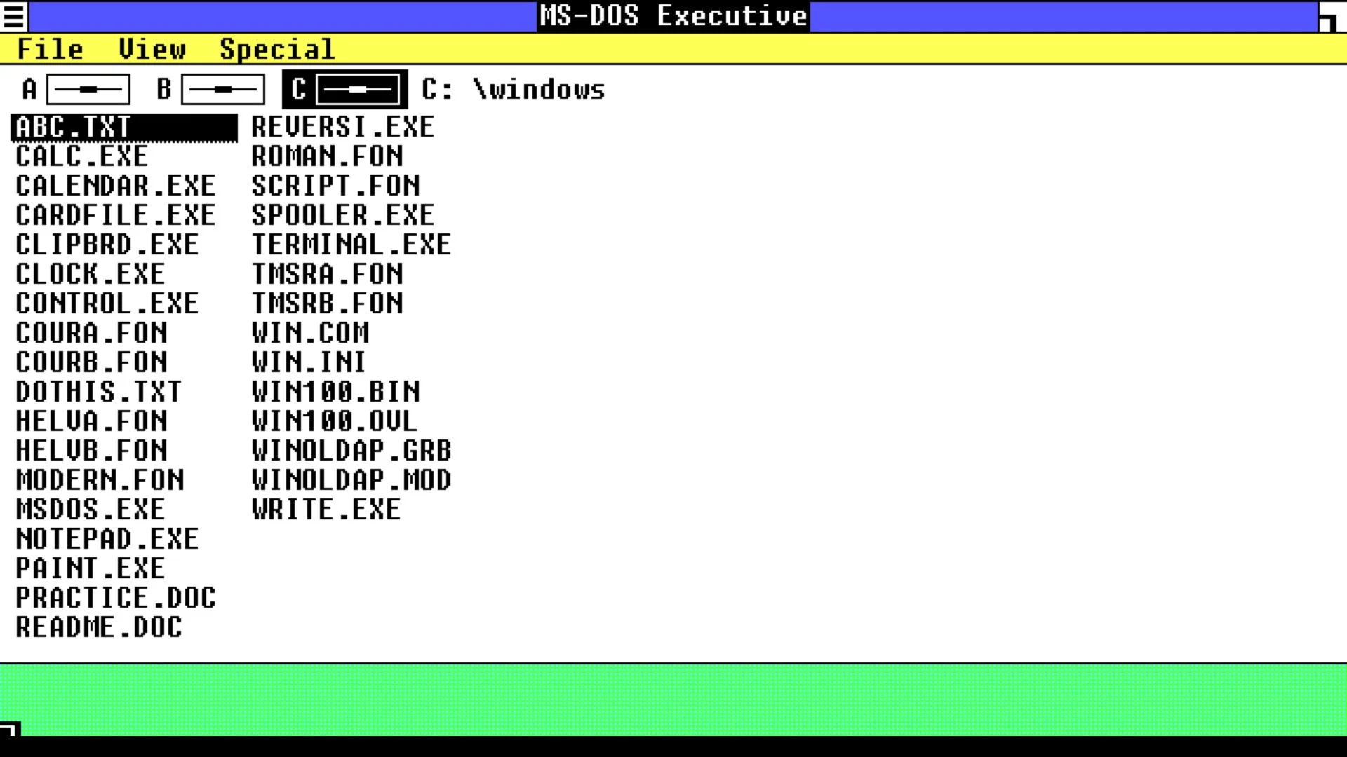 windows 101 | Retrouvez ou découvrez Windows 1.01 (1985) dans votre navigateur web !