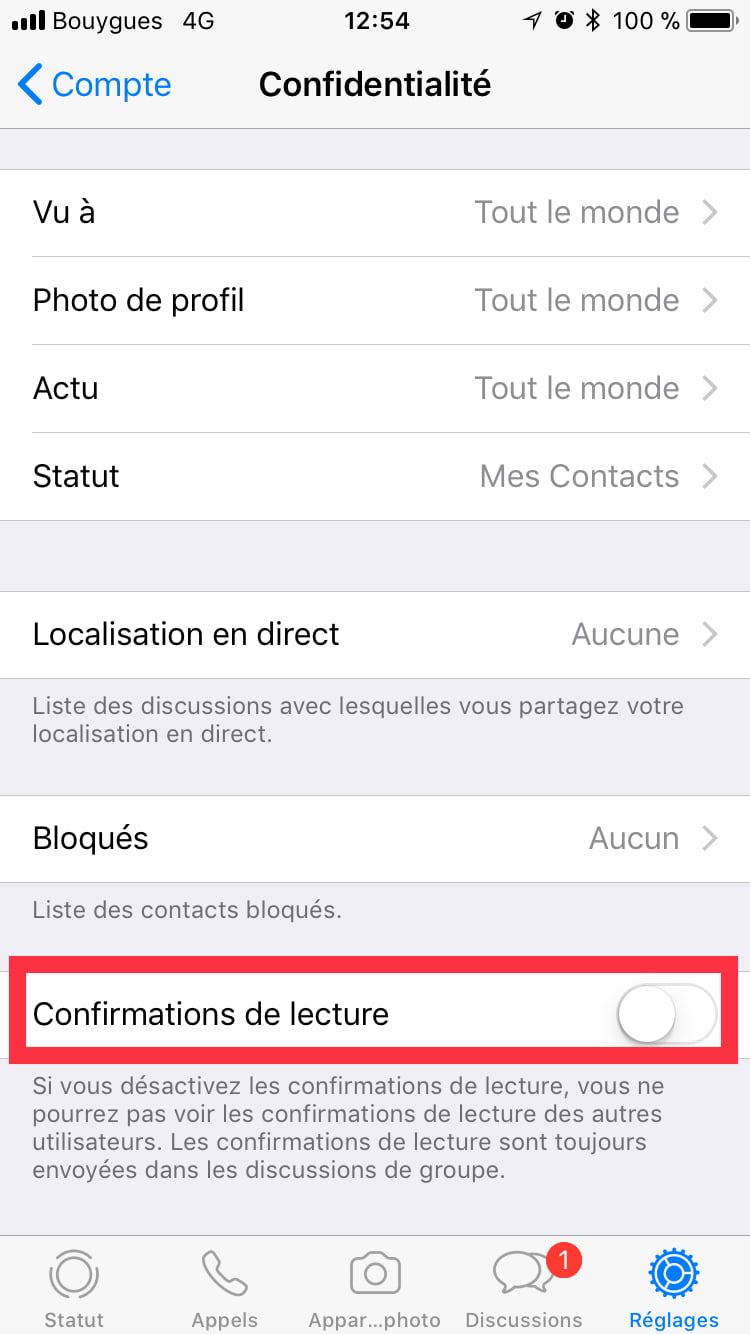 whatsapp confirmation | Astuce : lire un message WhatsApp sans que l'expéditeur ne le sache !
