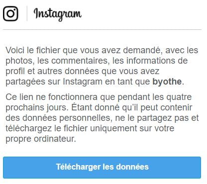 instagram telechargement | Comment télécharger toutes vos photos Instagram