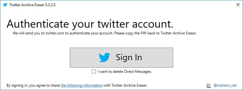 twitter archive eraser 1 | Twitter : Effacez vos anciens tweets, likes et messages privés en un seul clic !