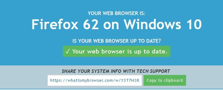 whatismybrowser | 3 sites web utiles pour obtenir rapidement des informations à propos de votre ordinateur