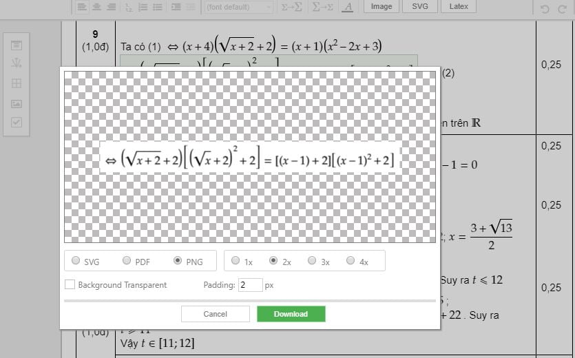 mathcha | Mathcha, un éditeur gratuit et en ligne de formules mathématiques !