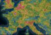 Une carte interactive de la pollution lumineuse dans le monde light pollution map pollution lumineuse