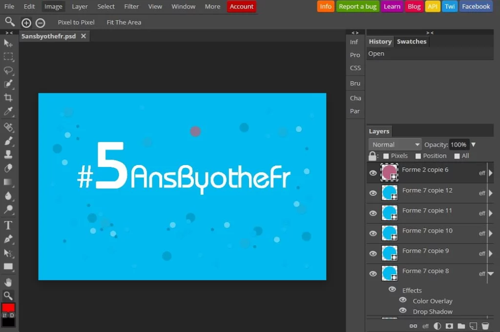Photopea, une vraie alternative gratuite à Photoshop dans votre navigateur 2 photopea editeur photo en ligne 1