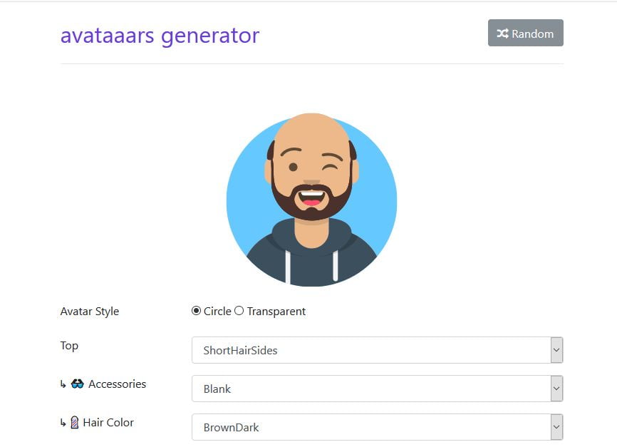 avataaars generator creation avatar