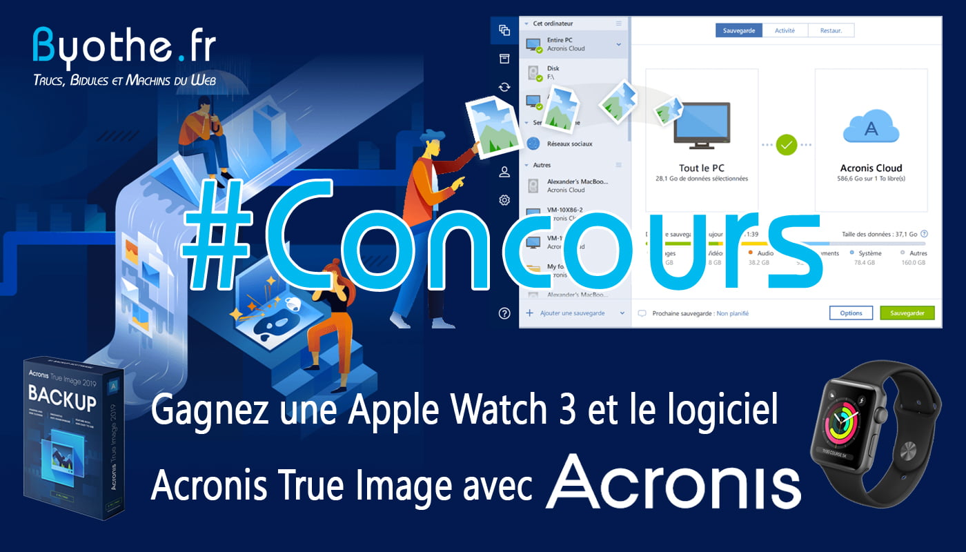 concours acronis true image apple watch