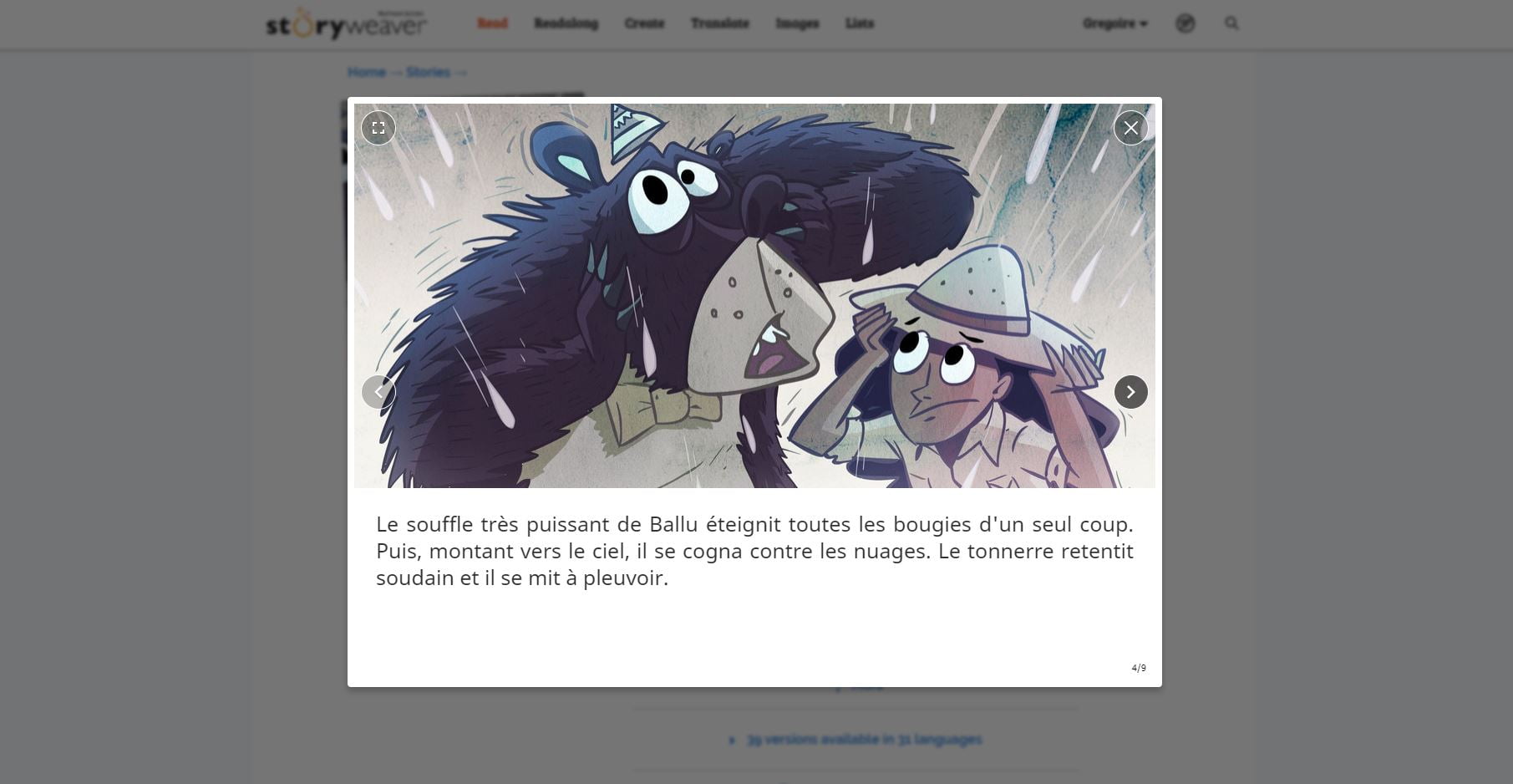 storyweaver histoire enfant