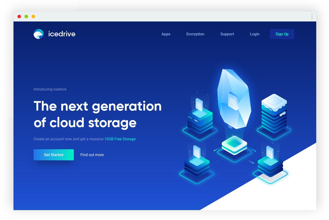 icedrive stockage cloud